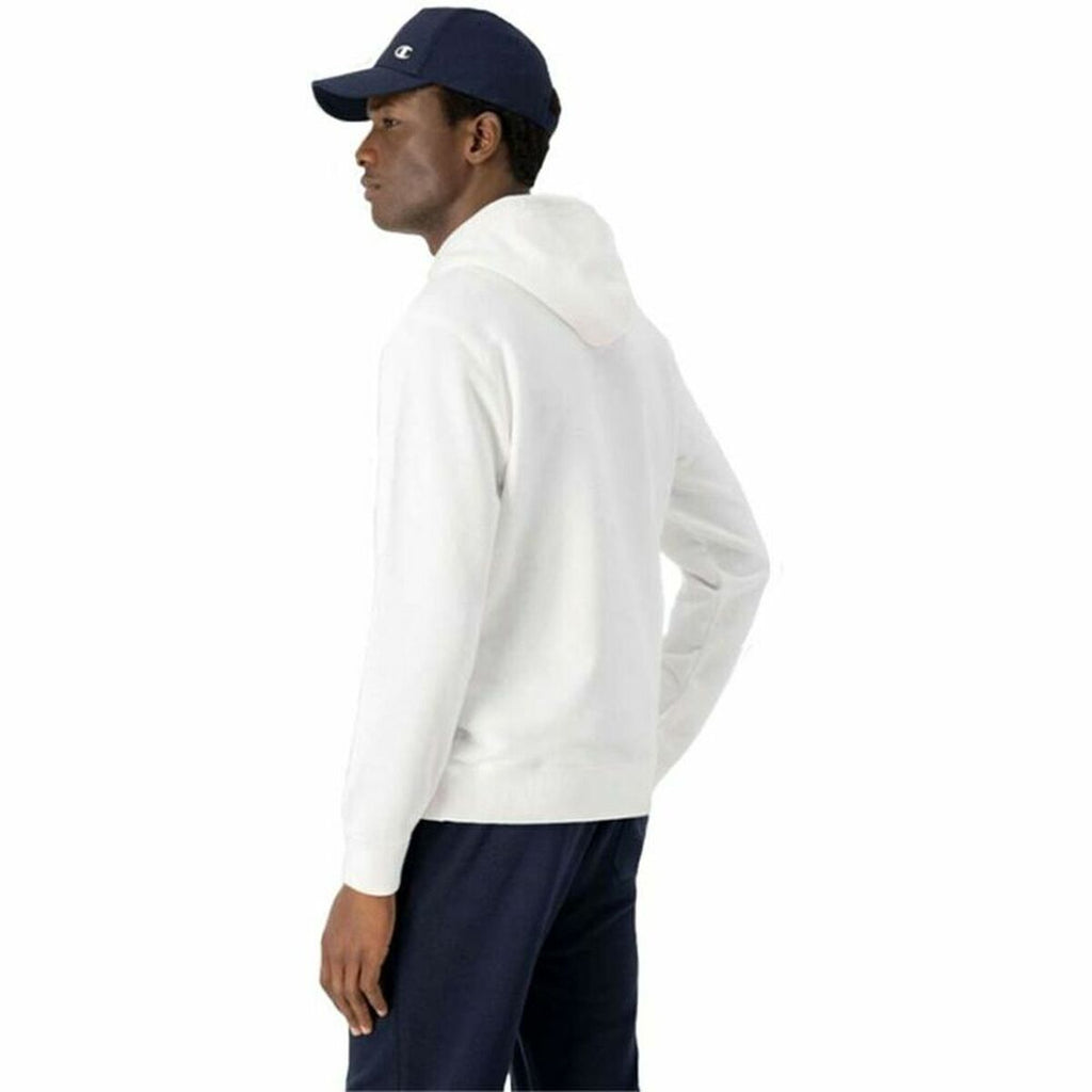 Men’s Hoodie Champion Hooded Sweatshirt M White