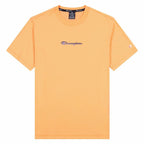 Short Sleeve T-Shirt Champion Crewneck M Orange
