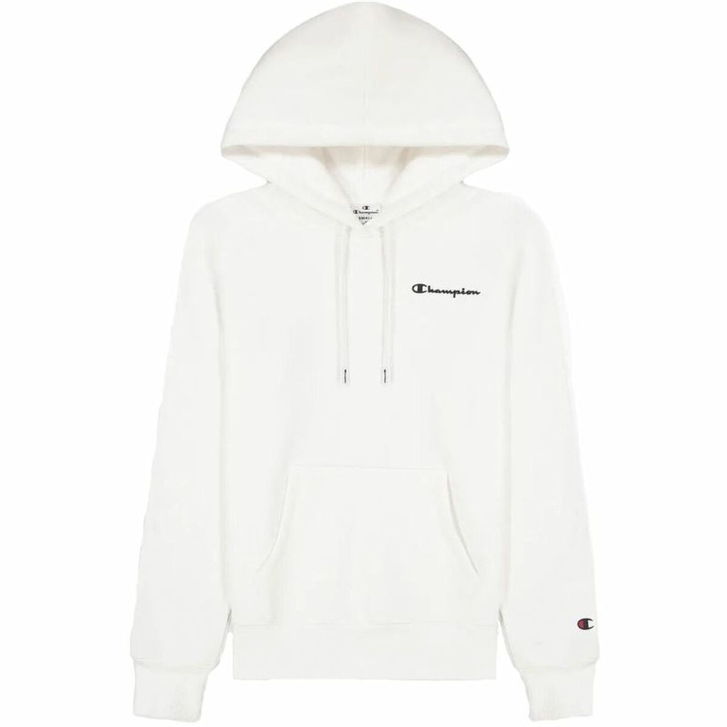 Champion Damen Hoodie Weiß – Produktansicht 3