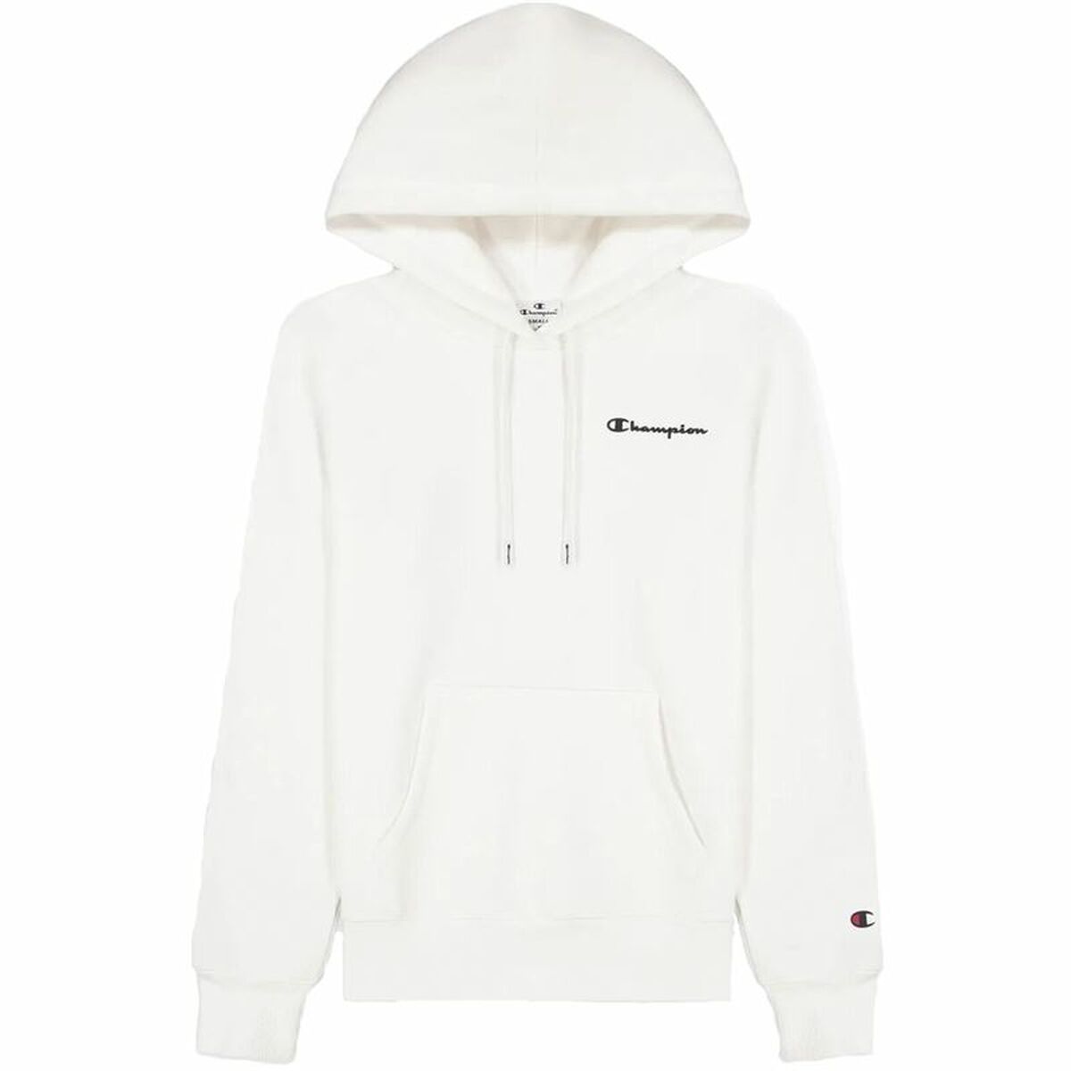 Champion Damen Hoodie Weiß – Produktansicht 3
