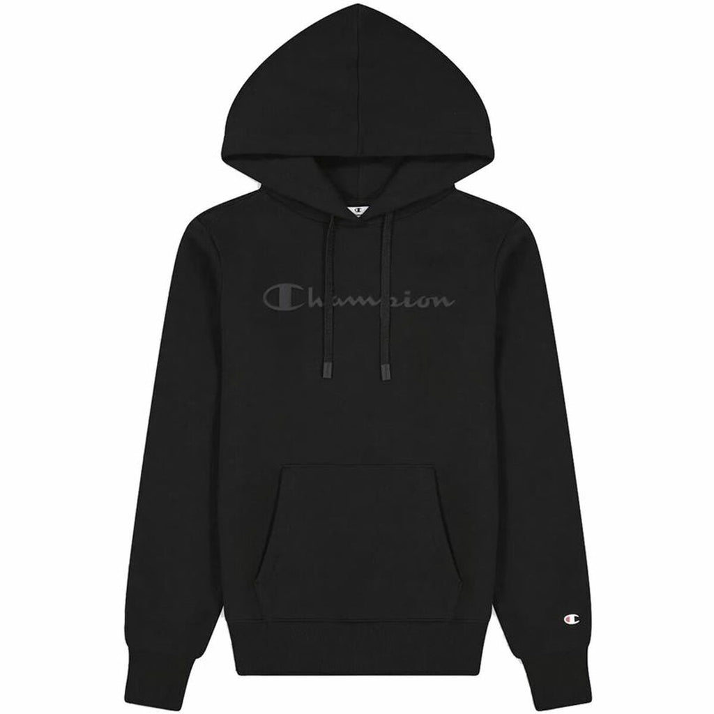 Champion Damen Hoodie Schwarz – Produktansicht 2