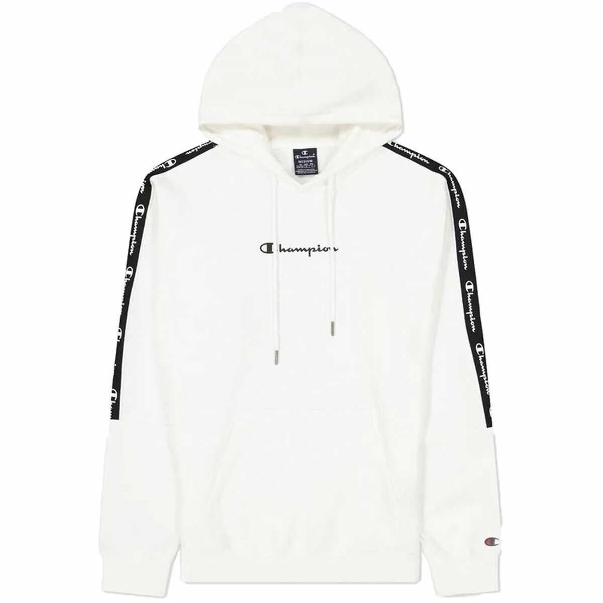 Champion Herren Hoodie Weiß – Produktansicht 13