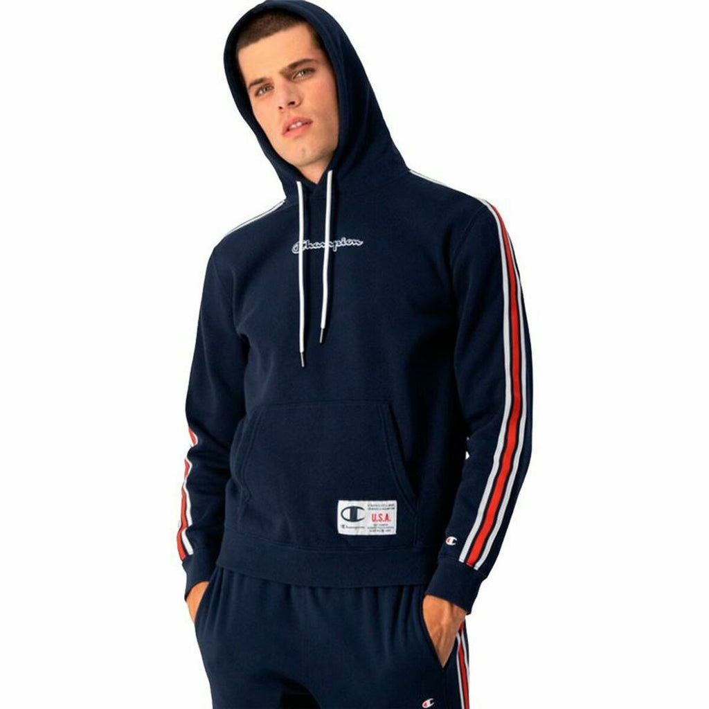Champion Herren Hoodie Marineblau Blau – XL