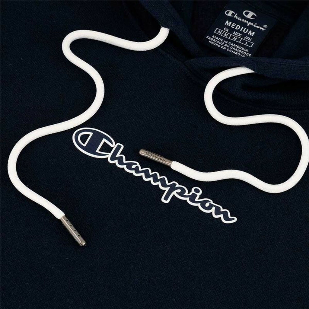 Champion Herren Hoodie Marineblau Blau – Produktansicht 11