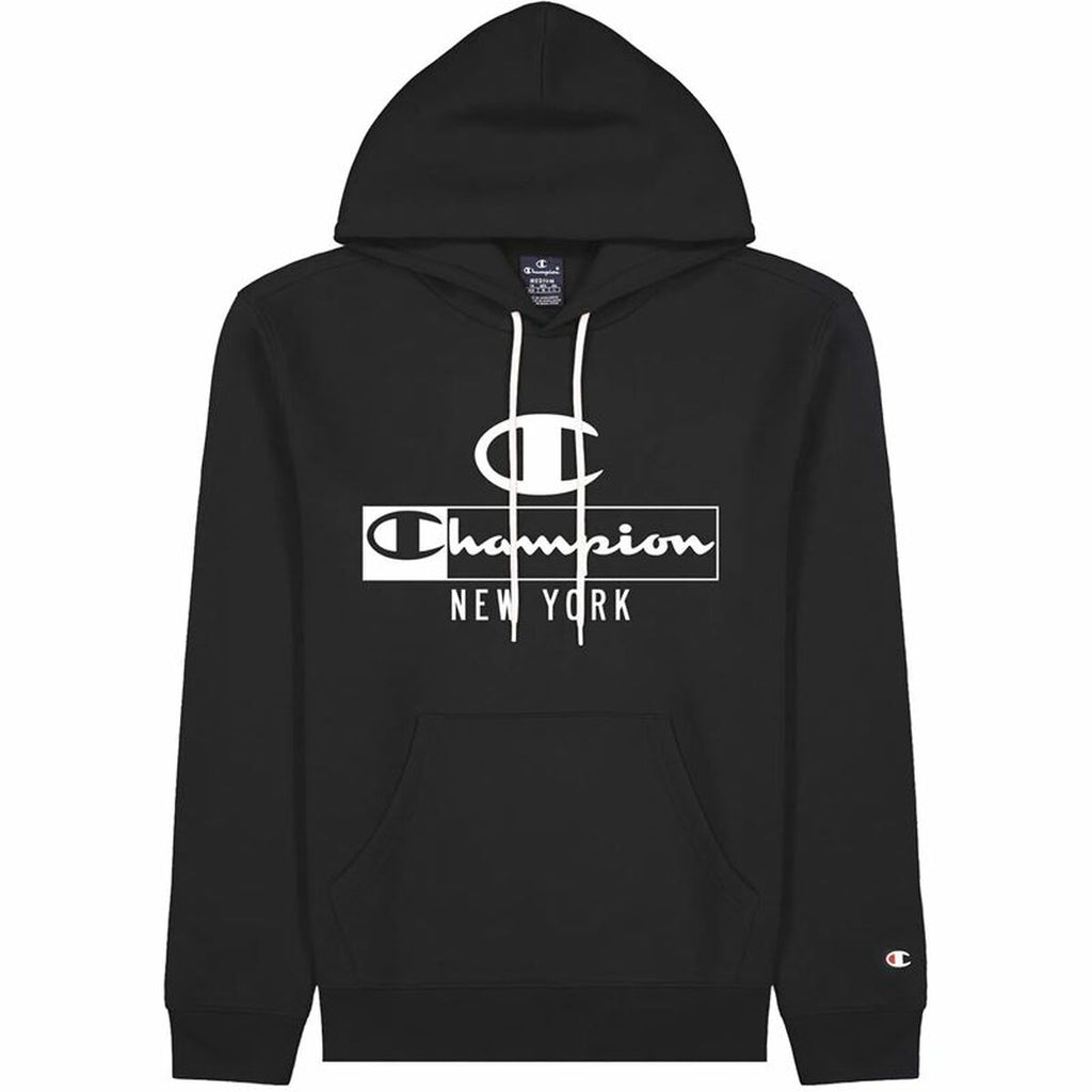 Champion Herren Hoodie Schwarz – 2XL