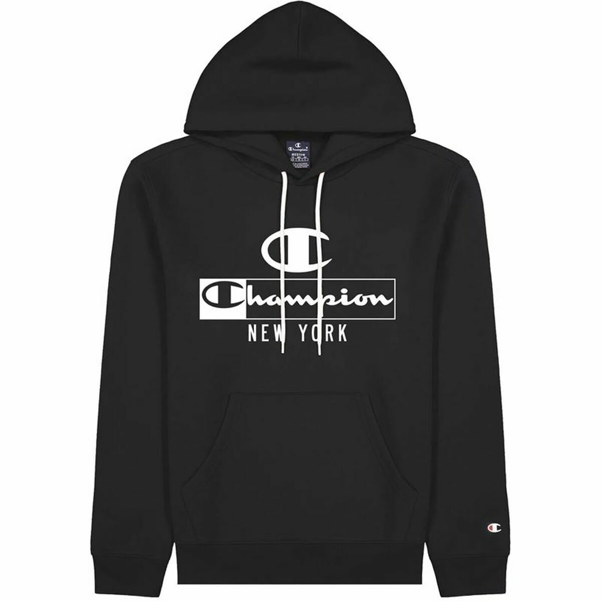 Champion Herren Hoodie Schwarz – Produktansicht 15