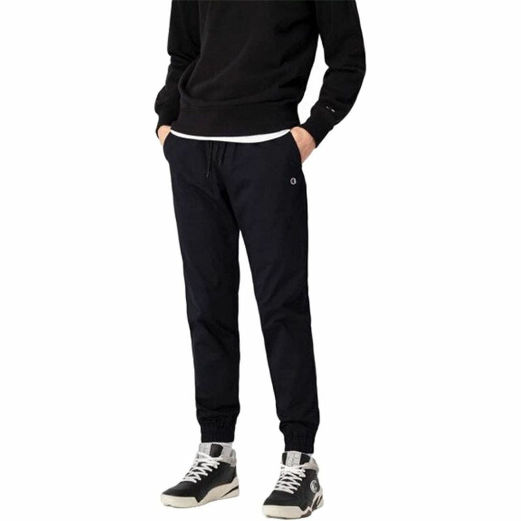 Long Sports Trousers Champion Rib Cuff  Black Men