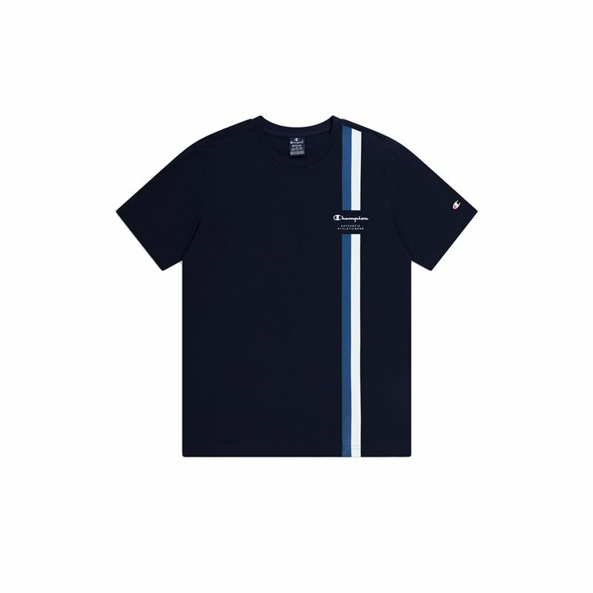 Herren Kurzarm-T-Shirt Champion Crewneck Schwarz – Produktansicht 1