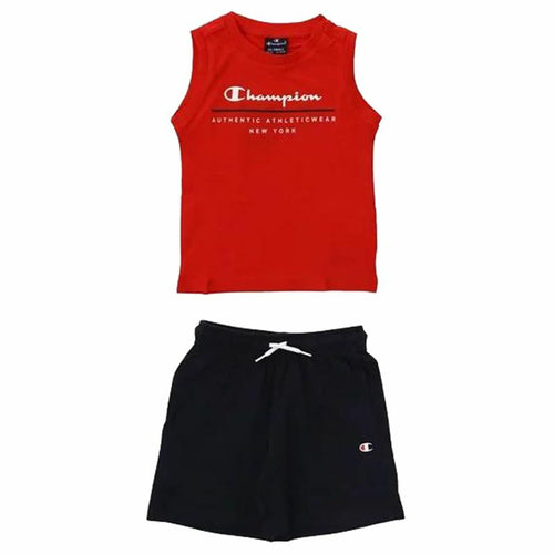 Champion Kinder-Sport Outfit Essentials Rot – 3-4 Years