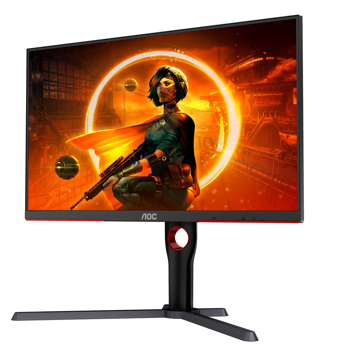 AOC Gaming-Monitor Q27G3XMN/BK 2K 27" 180 Hz – Produktansicht 8