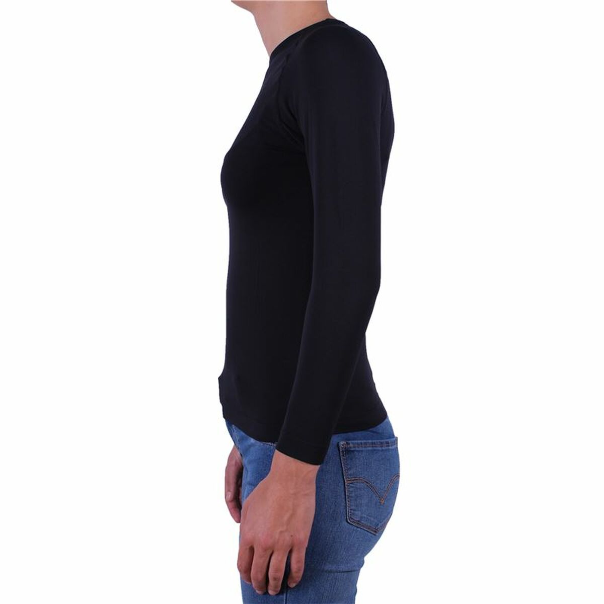 Goher Kinder-Thermo T-Shirt – Schwarz – Produktansicht 6