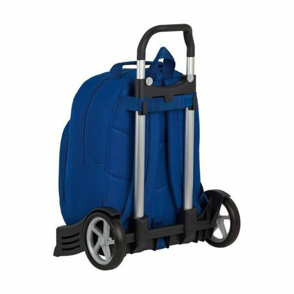 BlackFit8 Schulrucksack mit Rollen Evolution Oxford Dunkelblau – Produktansicht 2