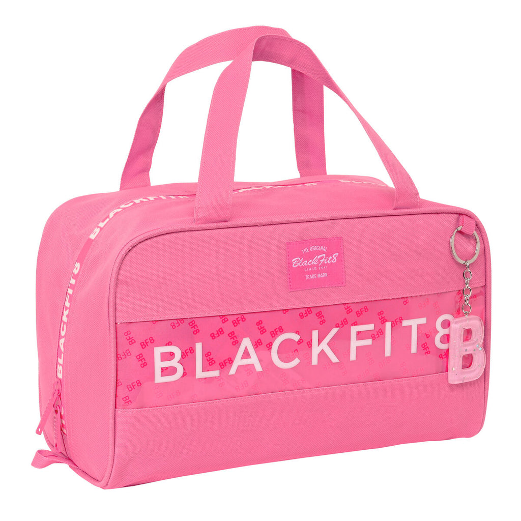 BlackFit8 Schul-Kulturbeutel Glow up Rosa – Produktansicht 1