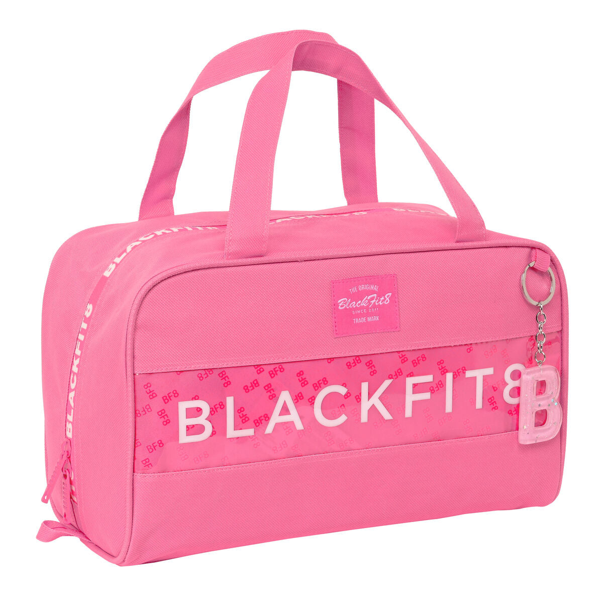 BlackFit8 Schul-Kulturbeutel Glow up Rosa – Produktansicht 1