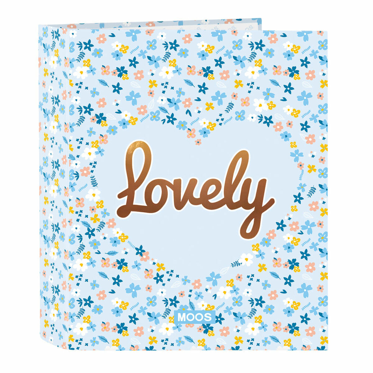 Moos Ringordner Lovely Blau A4 – Produktansicht 1