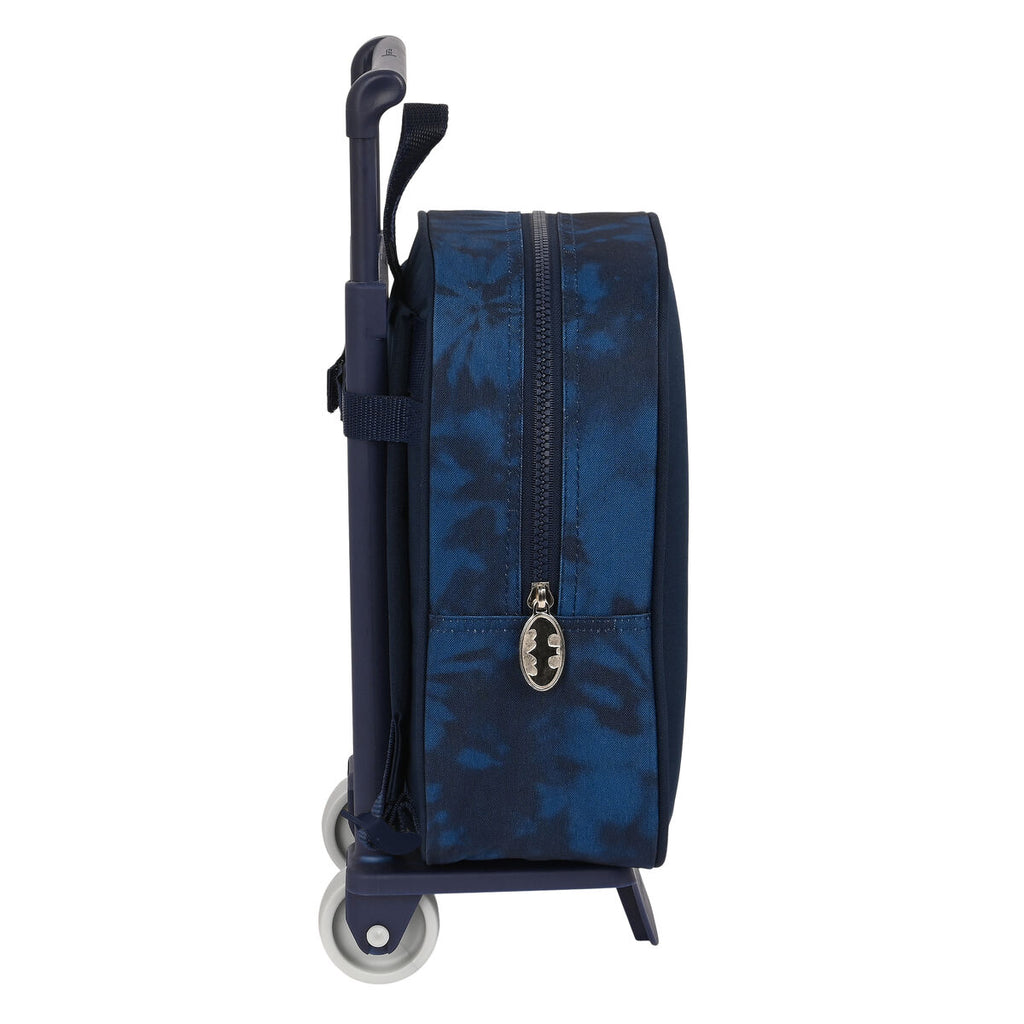 Batman Schulrucksack mit Rollen Legendary Dunkelblau – Marineblau – Produktansicht 2