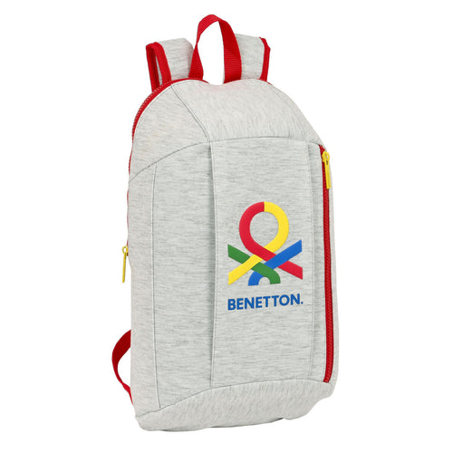 Benetton Freizeitrucksack Pop Grau 10 L – Produktansicht 1