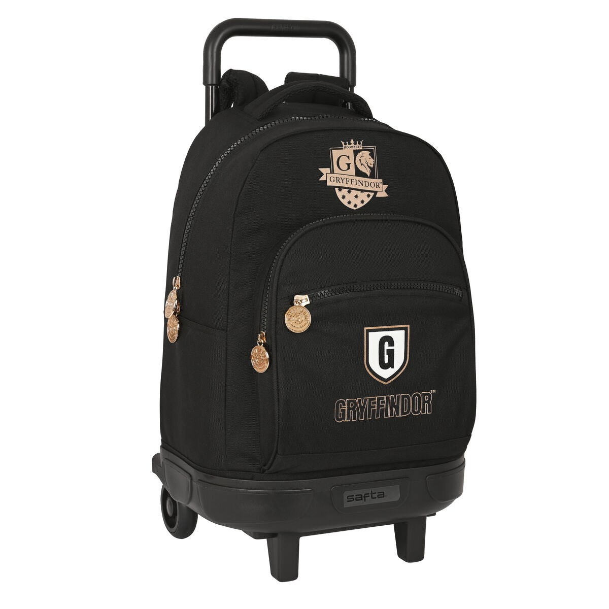 Schulrucksack mit Rollen Harry Potter Bravery Schwarz 33 X 45 X 22 cm