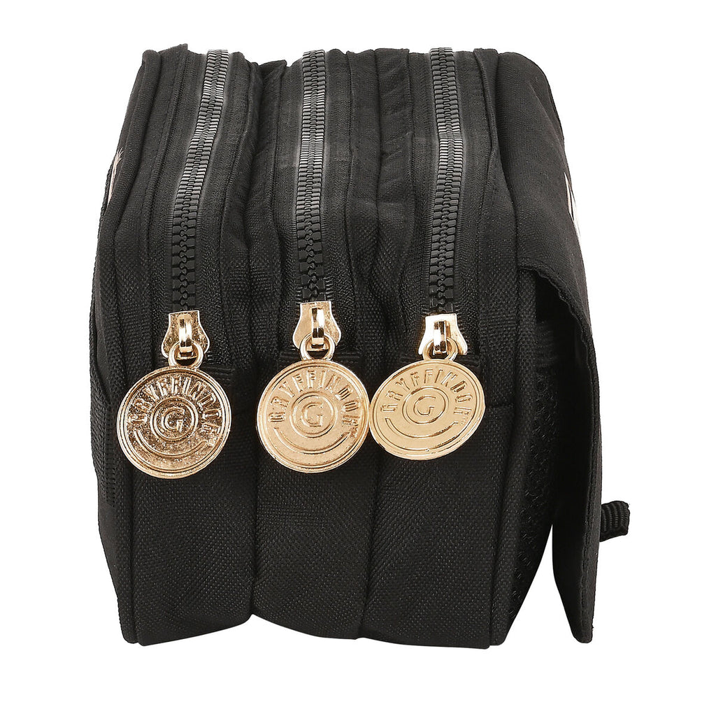 Dreifach-Federmäppchen Harry Potter Bravery Schwarz – Produktansicht 2