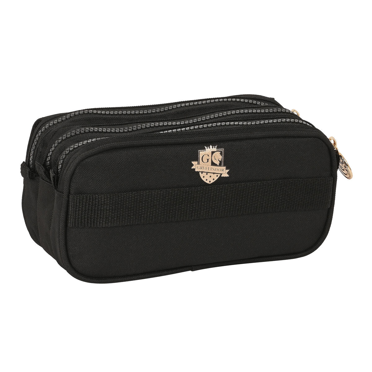 Dreifach-Federmäppchen Harry Potter Bravery Schwarz – Produktansicht 4
