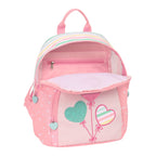 Rucksack BlackFit8 Globitos Mini Rosa – Produktansicht 4