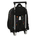 Schulrucksack mit Rollen The Avengers Super heroes Schwarz – Produktansicht 3