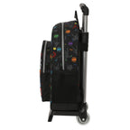 Schulrucksack mit Rollen The Avengers Super heroes Schwarz – Produktansicht 2