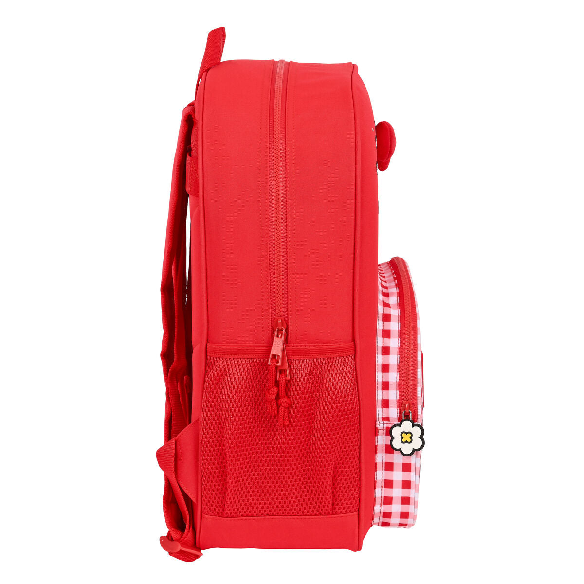 Schultasche Hello Kitty Spring Rot (33 x 42 x 14 cm)