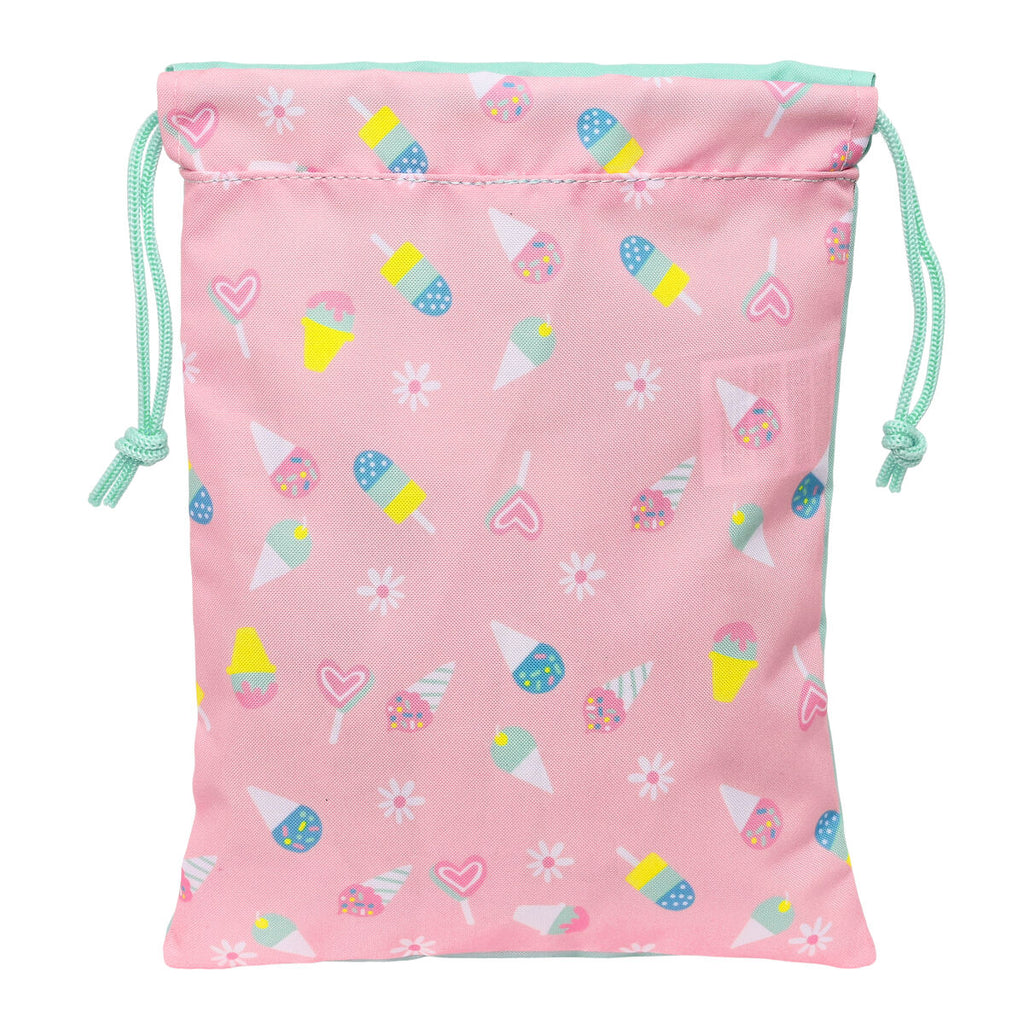 Lunchbox Peppa Pig Ice cream Sack Rosa Mintgrün – Produktansicht 3