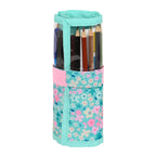 Schule Etui mit Accessories Vicky Martín Berrocal Mint paradise Mint (27 Teile) (7 x 20 x 7 cm)