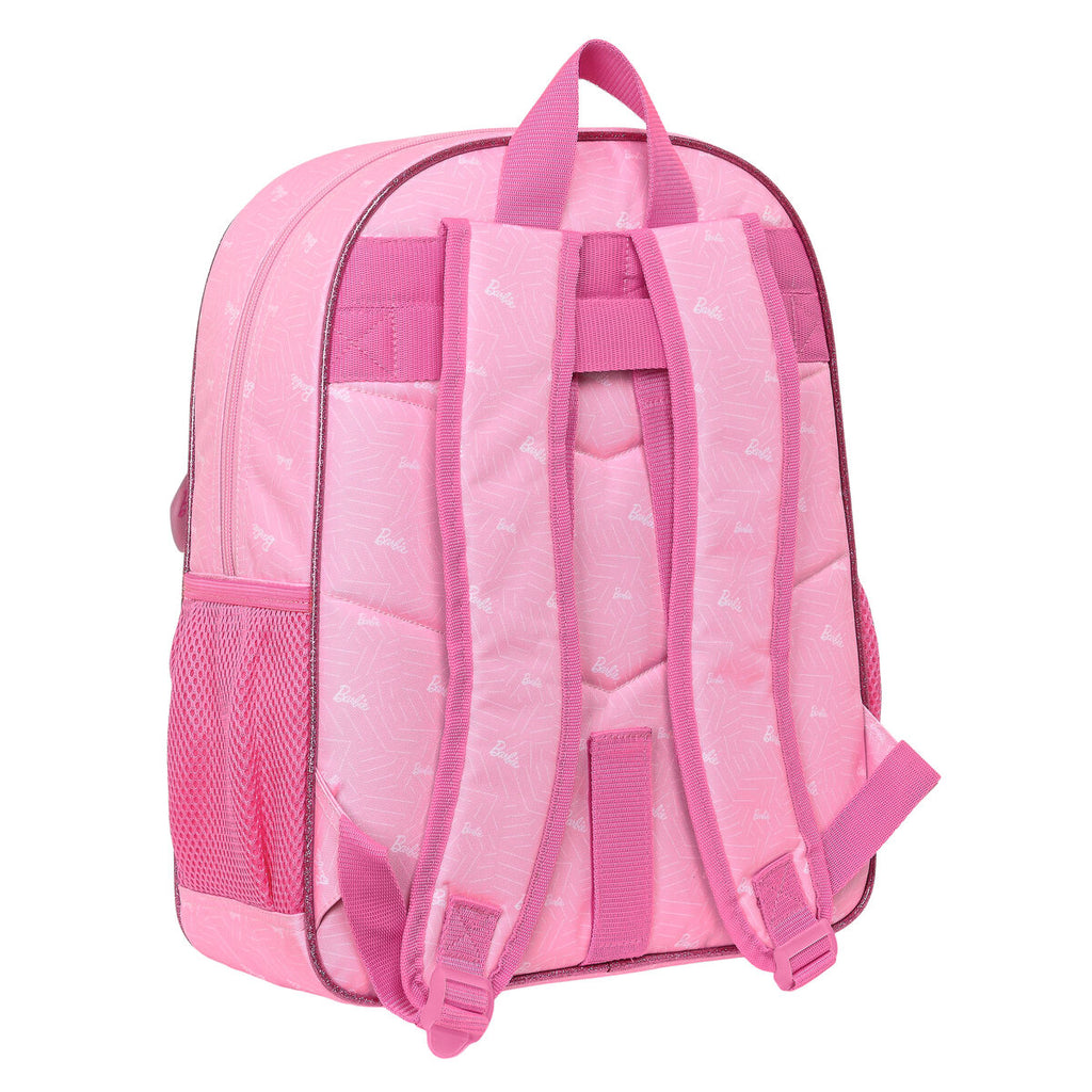Schultasche Barbie Mädchen Rosa 32 X 38 X 12 cm