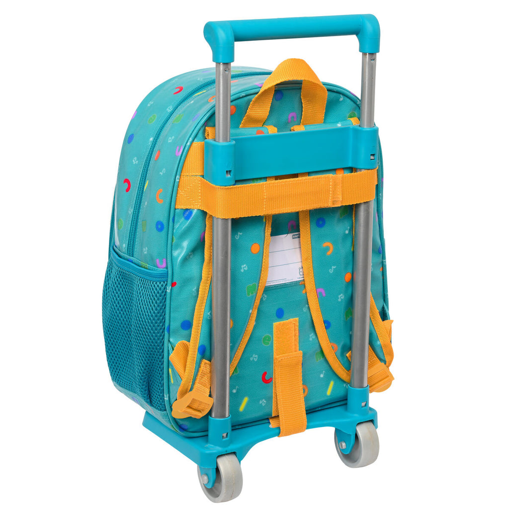 Schulrucksack mit Rollen CoComelon Back to class Hellblau – Produktansicht 2