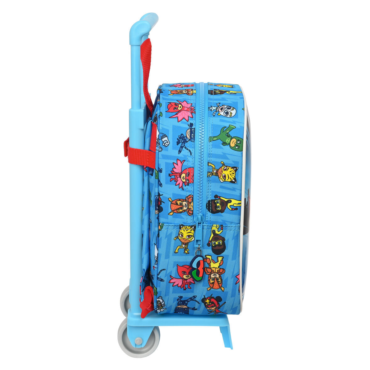 Schulrucksack mit Rollen PJ Masks Blau 22 x 27 x 10 cm