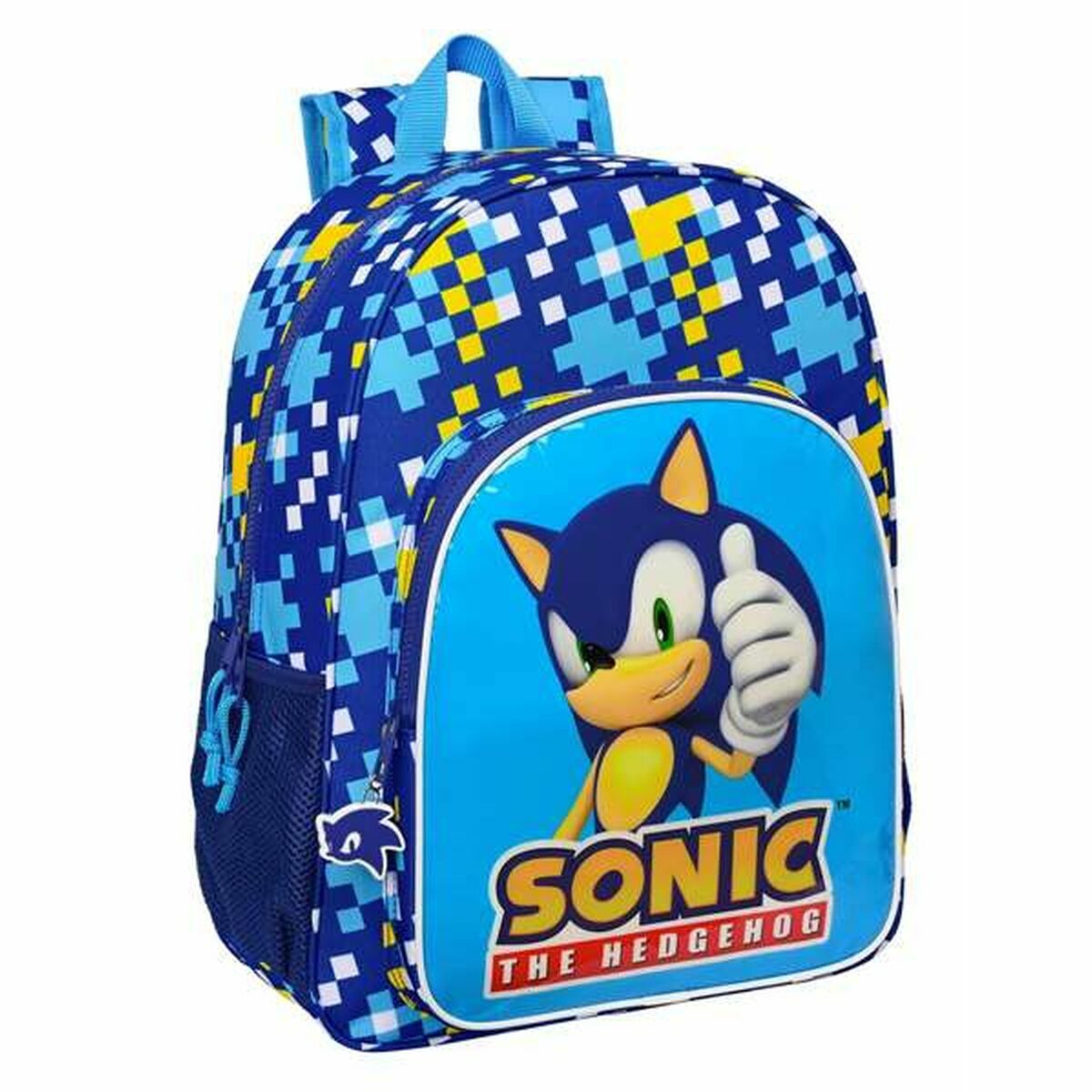 Schulrucksack Sonic Speed Blau 14 L – Produktansicht 1