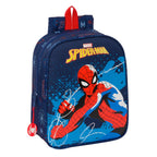 Kinder-Rucksack Spider-Man Neon Dunkelblau – Produktansicht 1