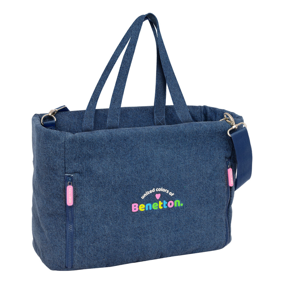 Benetton Tasche Denim Blau – Produktansicht 1