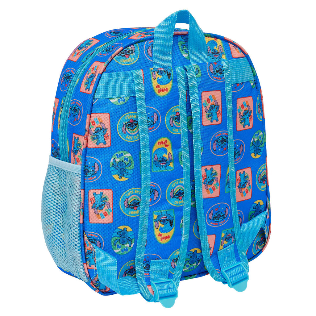 Stitch Schultasche Blau – Produktansicht 2