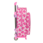 Barbie Schulrucksack mit Rollen Love Rosa – Polyurethane – Produktansicht 3