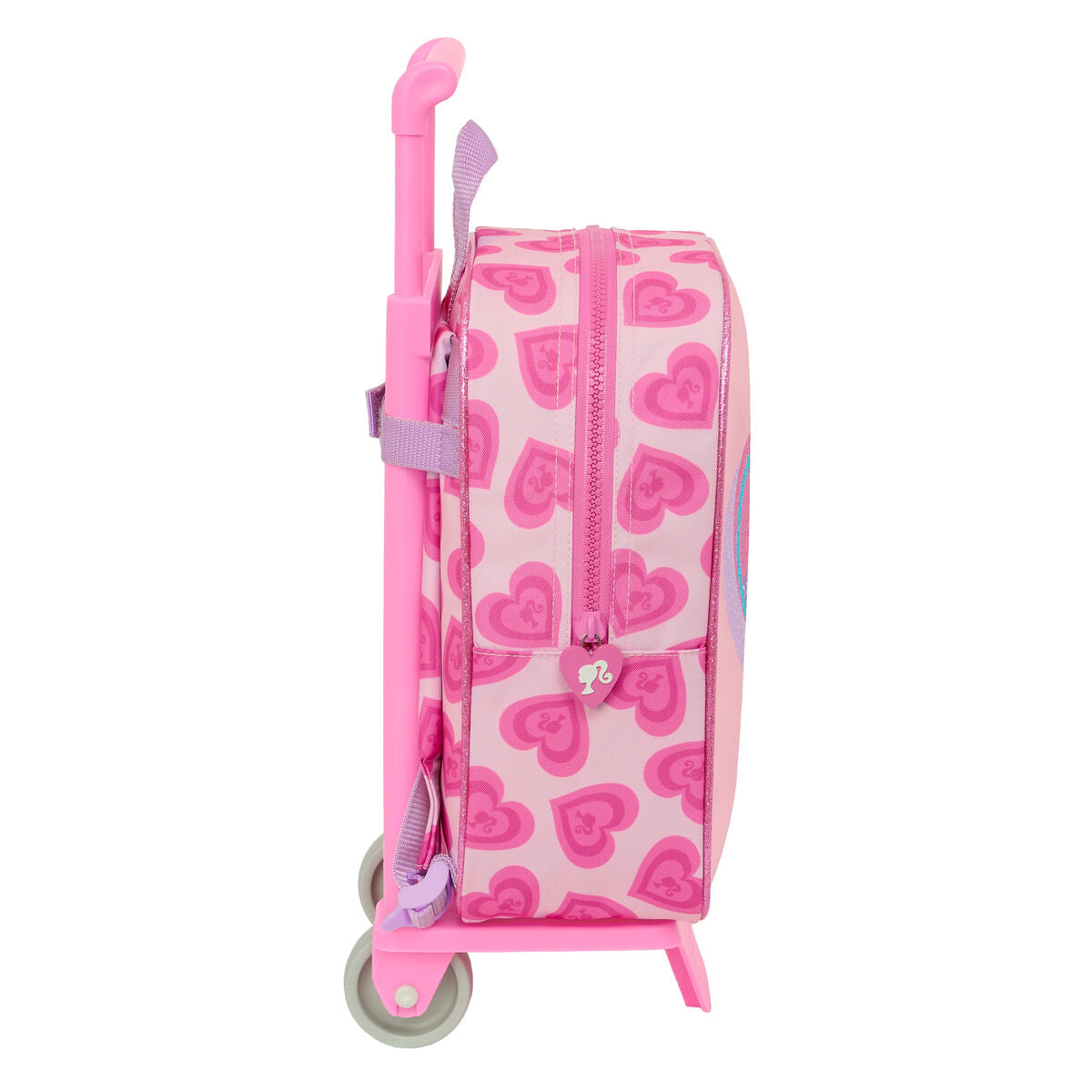 Barbie Schulrucksack mit Rollen Love Rosa – Produktansicht 3