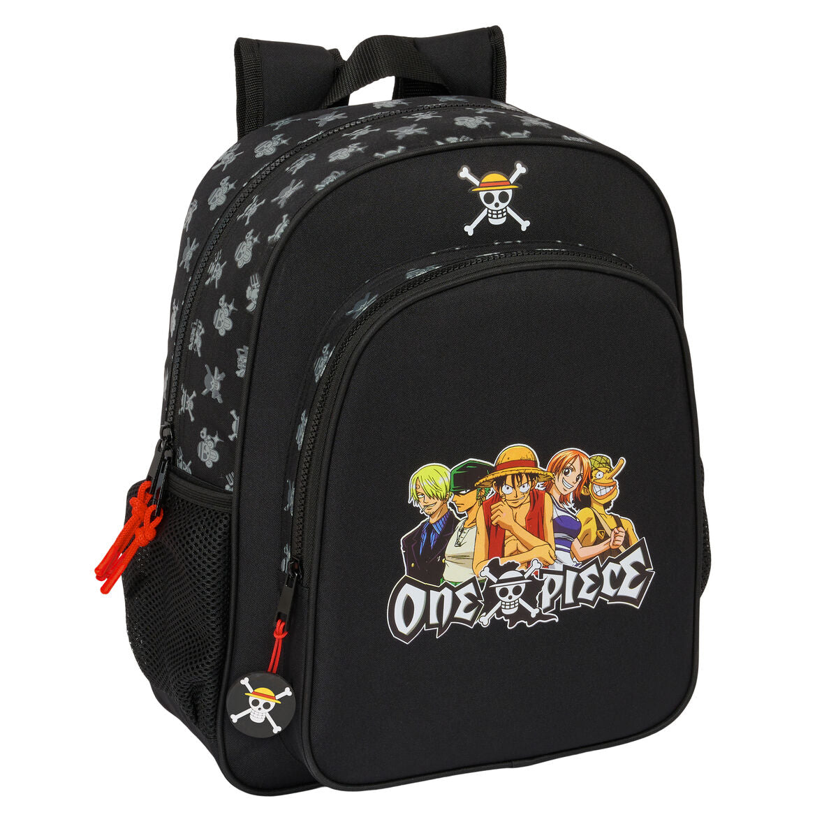Schultasche One Piece Schwarz 32 x 38 x 12 cm
