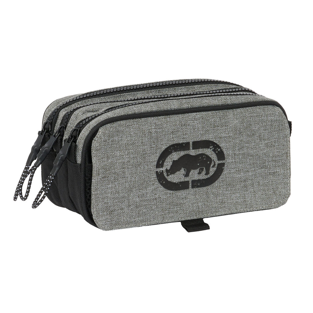 Eckō Unltd. Dreifach-Federmäppchen Rhino Schwarz Grau – Produktansicht 1