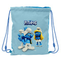 Turnbeutel Los Pitufos Blau Himmelblau – Produktansicht 1