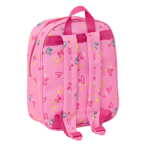 Barbie Schultasche Rosa Fuchsia 3D – Produktansicht 2