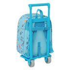 Bluey Schulrucksack mit Rollen Sky Blau – Produktansicht 3