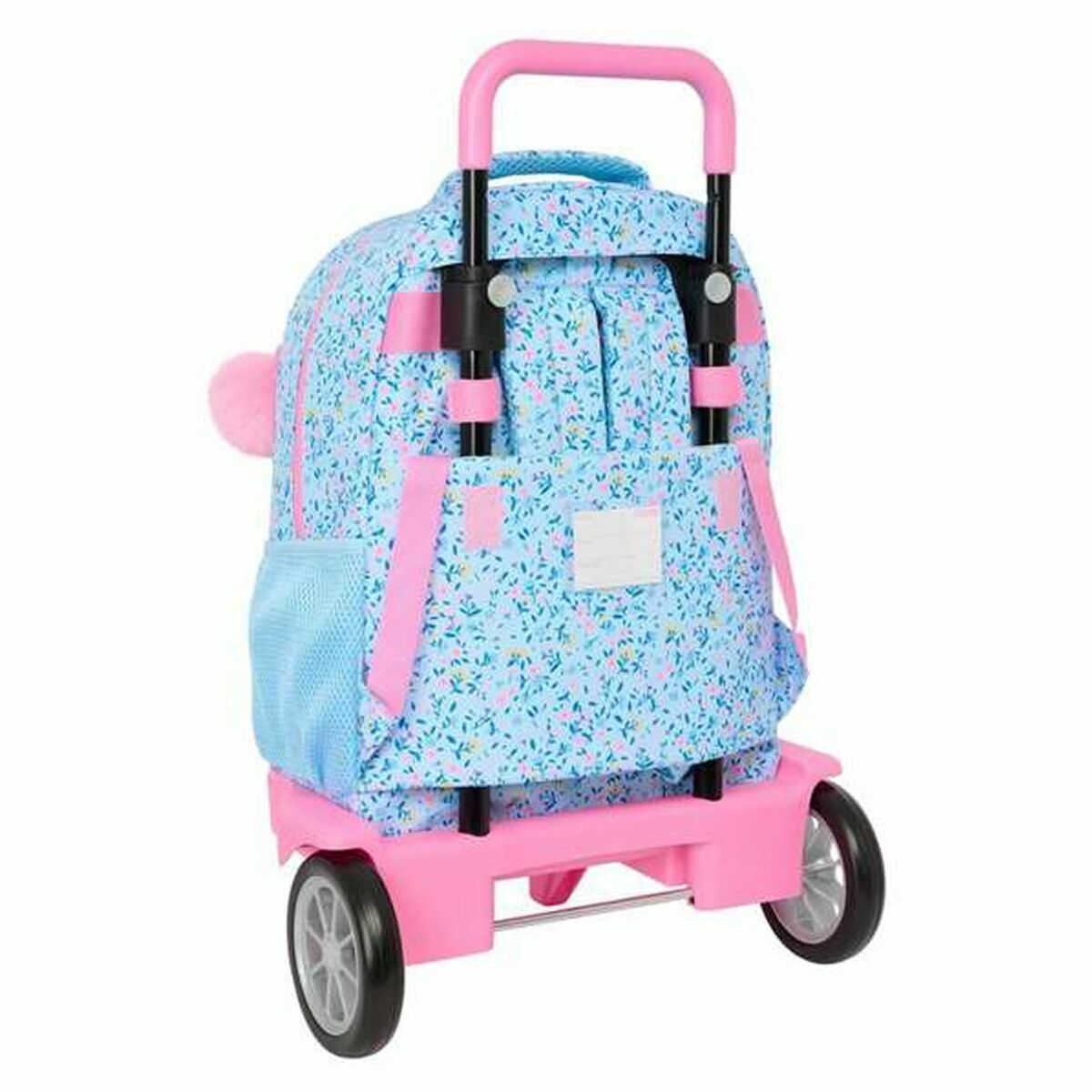 Vicky Martín Berrocal Schultasche Paraíso Blau Rosa – Polyester 300D – Produktansicht 2