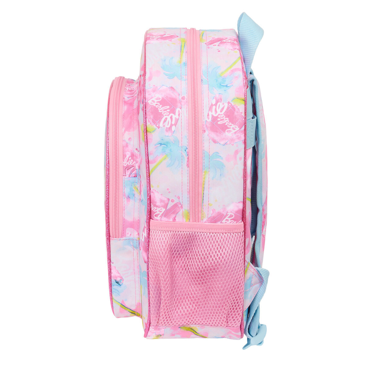 Barbie Schultasche Painterly Rosa Sky Blau – Polyester 300D – Produktansicht 2