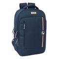 Rucksack für Notebook & Tablet mit USB Ausgang El Ganso Eclipse Dunkelblau – Produktansicht 1