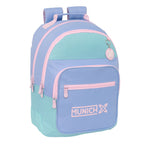 Munich Schultasche Mellow Blau Rosa Celeste – Produktansicht 1