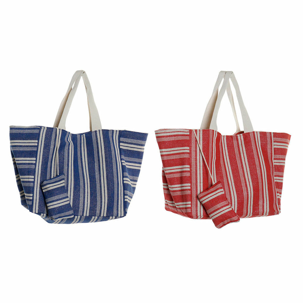 DKD Home Decor Tasche Blau Rot Aluminium Purse – Produktansicht 1