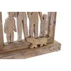 DKD Home Decor Dekofigur Braun Mango Holz Modern Family – Produktansicht 3